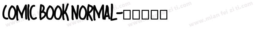 Comic Book Normal字体转换